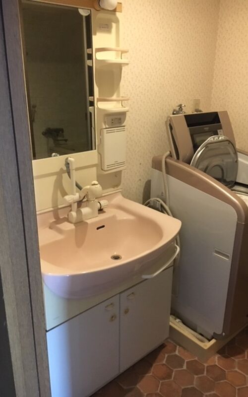 北九州T様邸洗面リフォーム前